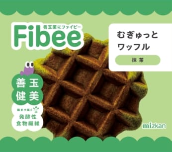 Fibee むぎゅっとワッフル 抹茶